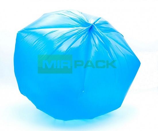 Мешки для мусора 60 литров, в рулоне 20 штук, 12 мкм, ПНД, 60х70 см, EXTRA - Вид 2